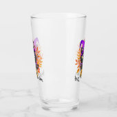 Happy Meow-o-ween - Black Hexenkatze Glas (Links)