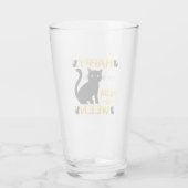 Happy Meow-O-Ween - Schwarze Katzen Glas (Rückseite)