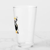 Happy Meow-O-Ween - Schwarze Katzen Glas (Links)
