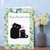 Happy Meow-ther's Day Custom Mother's Day Card Karte