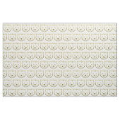Happy Meow Year - Benutzerdefinierte Hintergrundfa Stoff (Fat Quarter (45,7 x 55,9 cm))