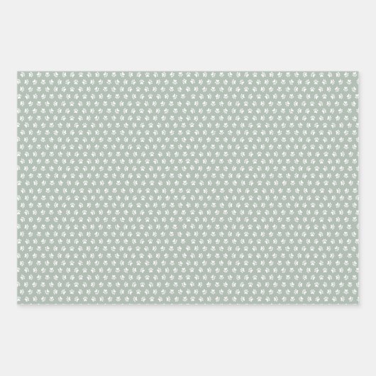 "Happy Meow Year"! Snowcat Custom Geschenkpapier Set (Vorderseite 2)