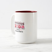 Happy Meowentine Tasse (Vorderseite Links)