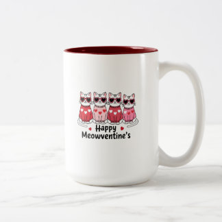 Happy Meowentine Tasse
