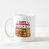 Happy Meowentines Cute Valentine Cats Love Men Wom Kaffeetasse (Links)