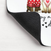 Happy Meowentine's Day Cute Valentines Funny Cat S Mousepad (Ecke)