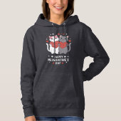 Happy Meowentine's Day Funny Hoodie (Vorderseite)