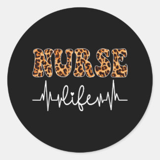 Happy Meowentine's Day Girls Cat Valentinstag W Runder Aufkleber