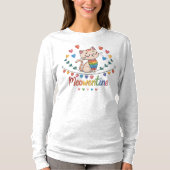 Happy Meowentine's Day Sweatshirt T-Shirt (Vorderseite)