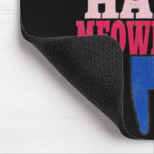 Happy Meowentines | Funny valentine Tagesgeschenk Mousepad (Ecke)