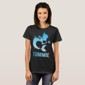 Happy Mermaid - Tommie Name T-Shirt (Vorne ganz)