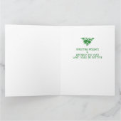 Happy Merry Birthday Cupcake Candles Card Karte (Innenseite)