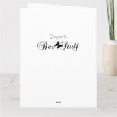 Happy Merry Birthday Cupcake Candles Card Karte (Rückseite)