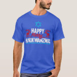 Happy Merry Hanukwanzmas Jewish Chanukah Dreidel H T-Shirt<br><div class="desc">Happy Merry Hanukwanzmas jüdischer Chanukah Dreidel Hannukah T - Shirt.</div>