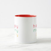 HAPPY MERRY JOLLY Red Combo Tasse (Zentrum)