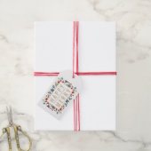 Happy Merry Personalisiert Holiday Gift Tags Geschenkanhänger (Mit Garn)