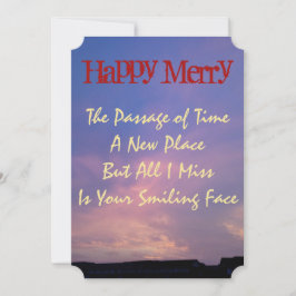 Happy Merry Vermisst You Card by RoseWrites Feiertagskarte