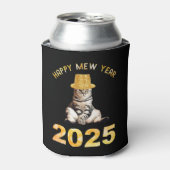 Happy Mew Year 2025 Dosenkühler (Kanne Vorderseite)
