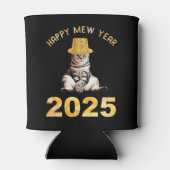 Happy Mew Year 2025 Dosenkühler (Rückseite)