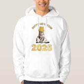 Happy Mew Year 2025 Hoodie (Vorderseite)