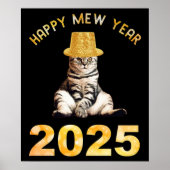 Happy Mew Year 2025 Poster (Vorne)