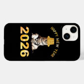 Happy Mew Year 2026 Case-Mate iPhone Hülle (Rückseite (Horizontal))