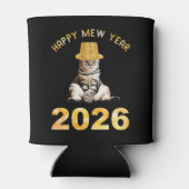 Happy Mew Year 2026 Dosenkühler (Rückseite)