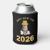 Happy Mew Year 2026 Dosenkühler (Kanne Rückseite)