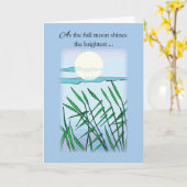 Happy Mid Herbstfestival Karte (Gelbe Blume)