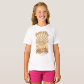 Happy Mind Happy Life Hippy Groovy Vibes T-Shirt (Vorne ganz)