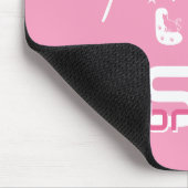 Happy Mind Happy Life Niedlich Mousepad (Ecke)