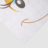 HAPPY MIRL FACE SEIDENPAPIER (Ausschnitt)