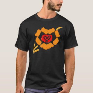 Happy mit Food Liebe Nugs Französisch Pommes Frite T-Shirt