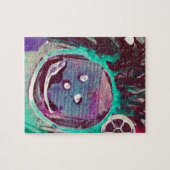 Happy Mixed Media Collage Puzzle (Horizontal)