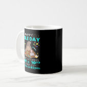 Happy Mole Day October 23rd Funny Chemistry Scienc Kaffeetasse (Vorderseite Links)