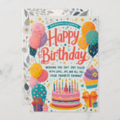 Happy Moments Dankeskarte (Vorne/Hinten)