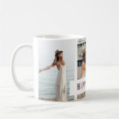 "Happy Moments" Foto Collage Geschenk Kaffeetasse (Links)