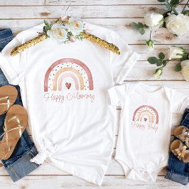 Happy Mommy Boho Rainbow T - Shirt