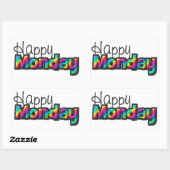 Happy Monday Sticker (Blatt)