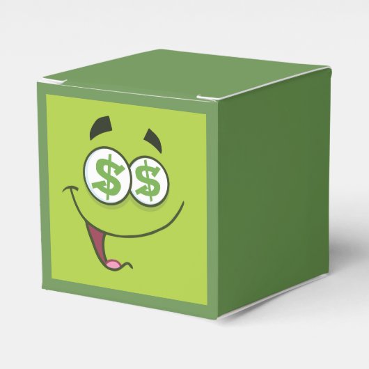 Happy Money Emoji Geschenkschachtel (Vorderseite)