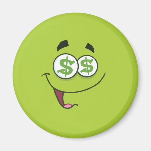Happy Money Emoji Magnet (Vorne)