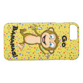 Happy Monkey Handy Case (Rückseite (Horizontal))
