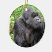 Happy Monkey Keramikornament (Links)