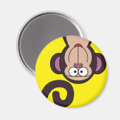 HAPPY MONKEY MAGNET (Vorderseite/Rückseite)