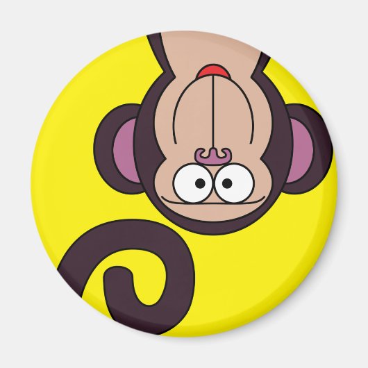 HAPPY MONKEY MAGNET (Vorne)