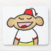 Happy Monkey Mousepad (Vorne)