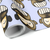 Happy Monkey Packpapier (Rolleneckpunkt)