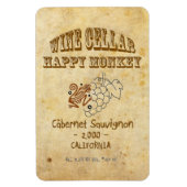 Happy Monkey Premium Magnet! Magnet (Vertikal)