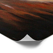 Happy Monkey Secret dachte Öl Malerei Poster (Ecke)