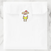 Happy Monkey Stickers (Tasche)